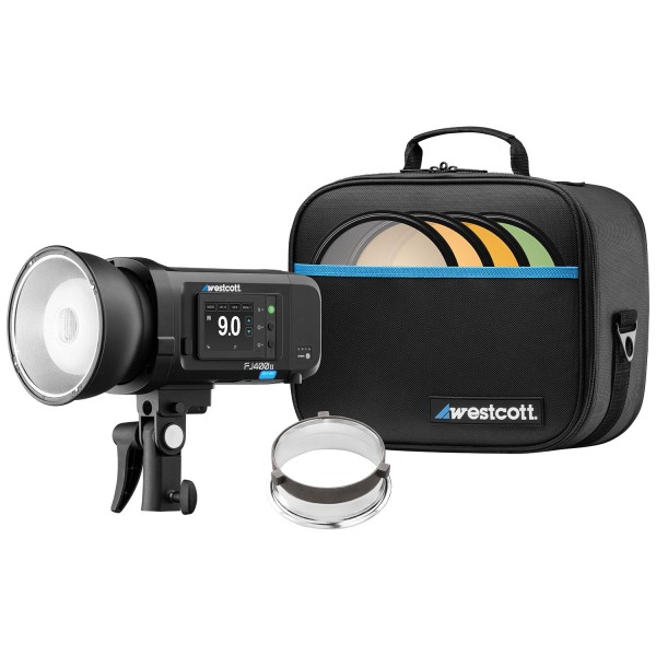 FJ400 II Touchscreen Strobe with FJ Pro AC/DC Battery (400Ws)