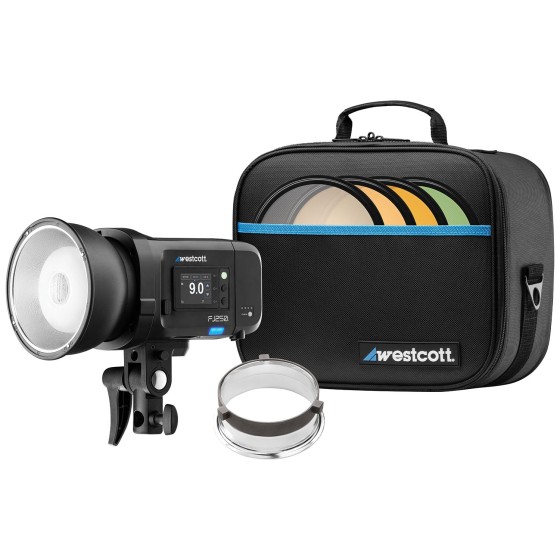 FJ250 Touchscreen Strobe with FJ Pro AC/DC Battery (250Ws)