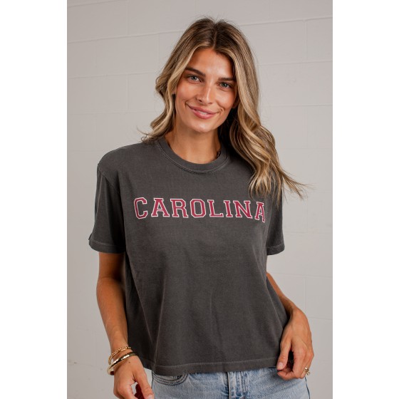 Charcoal Carolina Graphic Tee