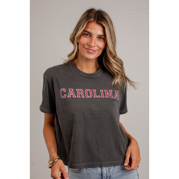 Charcoal Carolina Graphic Tee