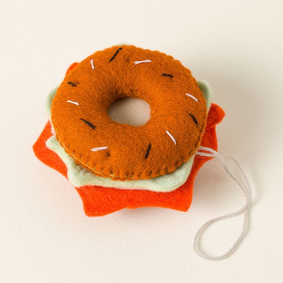 Bagel & Lox Ornament