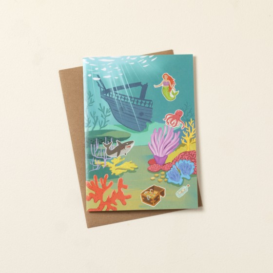 Sticker Scenes Playable Greeting Cards -3 Pack