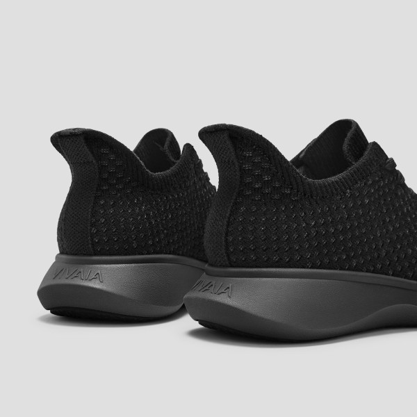 Unisex Sneaker Sliders (Urban) - Wool - Black