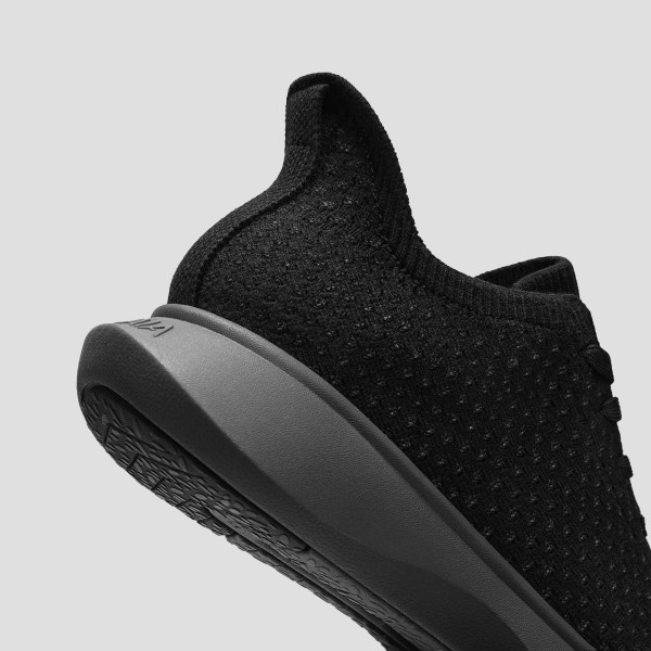 Unisex Sneaker Sliders (Urban) - Wool - Black