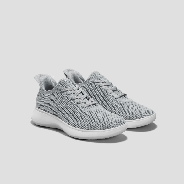 Unisex Sneaker Sliders (Urban) - Mesh - Light Grey