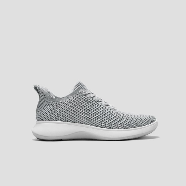 Unisex Sneaker Sliders (Urban) - Mesh - Light Grey