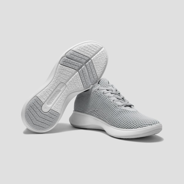 Unisex Sneaker Sliders (Urban) - Mesh - Light Grey