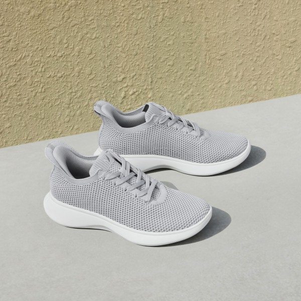 Unisex Sneaker Sliders (Urban) - Mesh - Light Grey