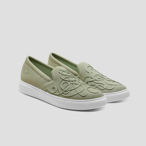 Classic Unisex Sneakers (V-Tune) - Matcha Green
