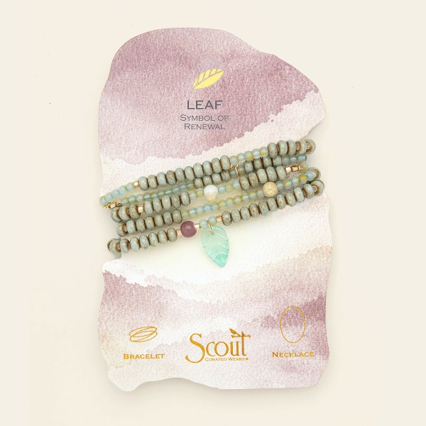 Symbols to Carry Wrap Bracelet & Necklace
