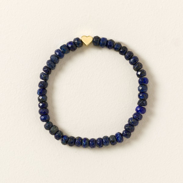 Hidden Heart Beaded Bracelet