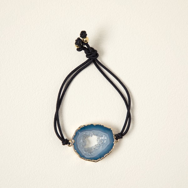 Geode Bracelet Hair Tie