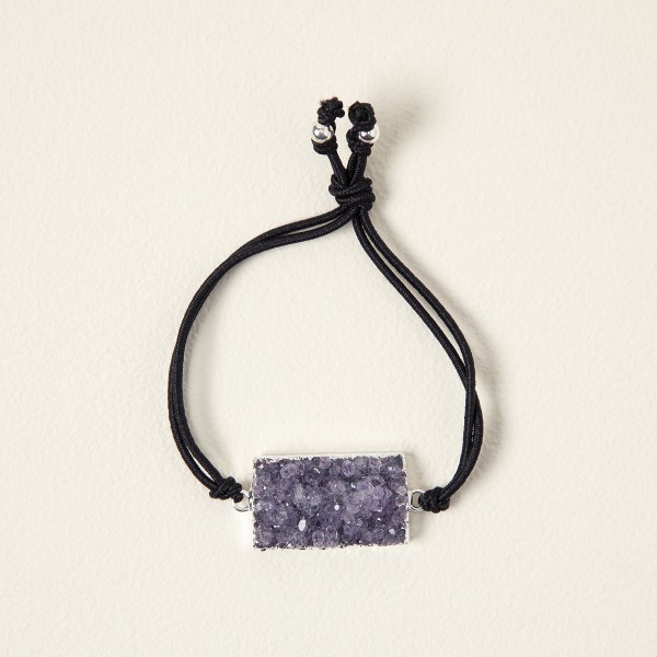 Geode Bracelet Hair Tie