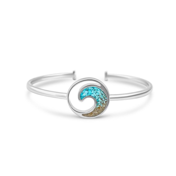 Sentimental Sand Custom Cuff Bracelet