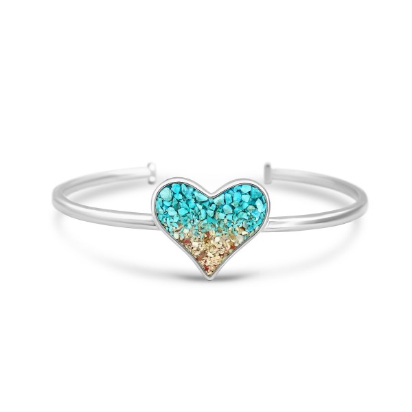 Sentimental Sand Custom Cuff Bracelet