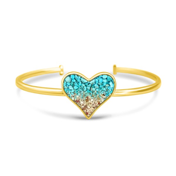 Sentimental Sand Custom Cuff Bracelet