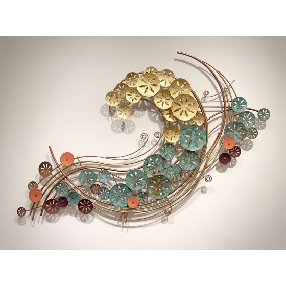 Tidal Vortex Wall Sculpture