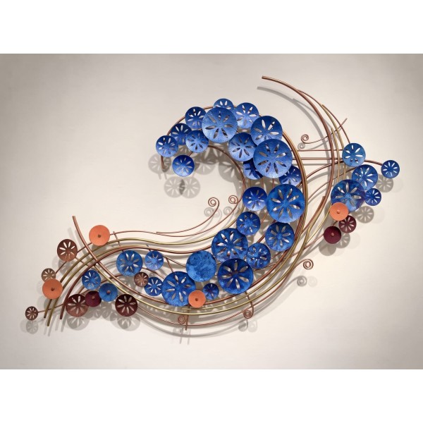 Tidal Vortex Wall Sculpture