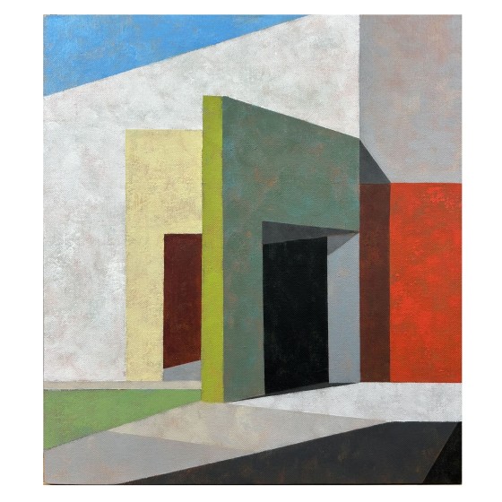 Courtyard, West Wall