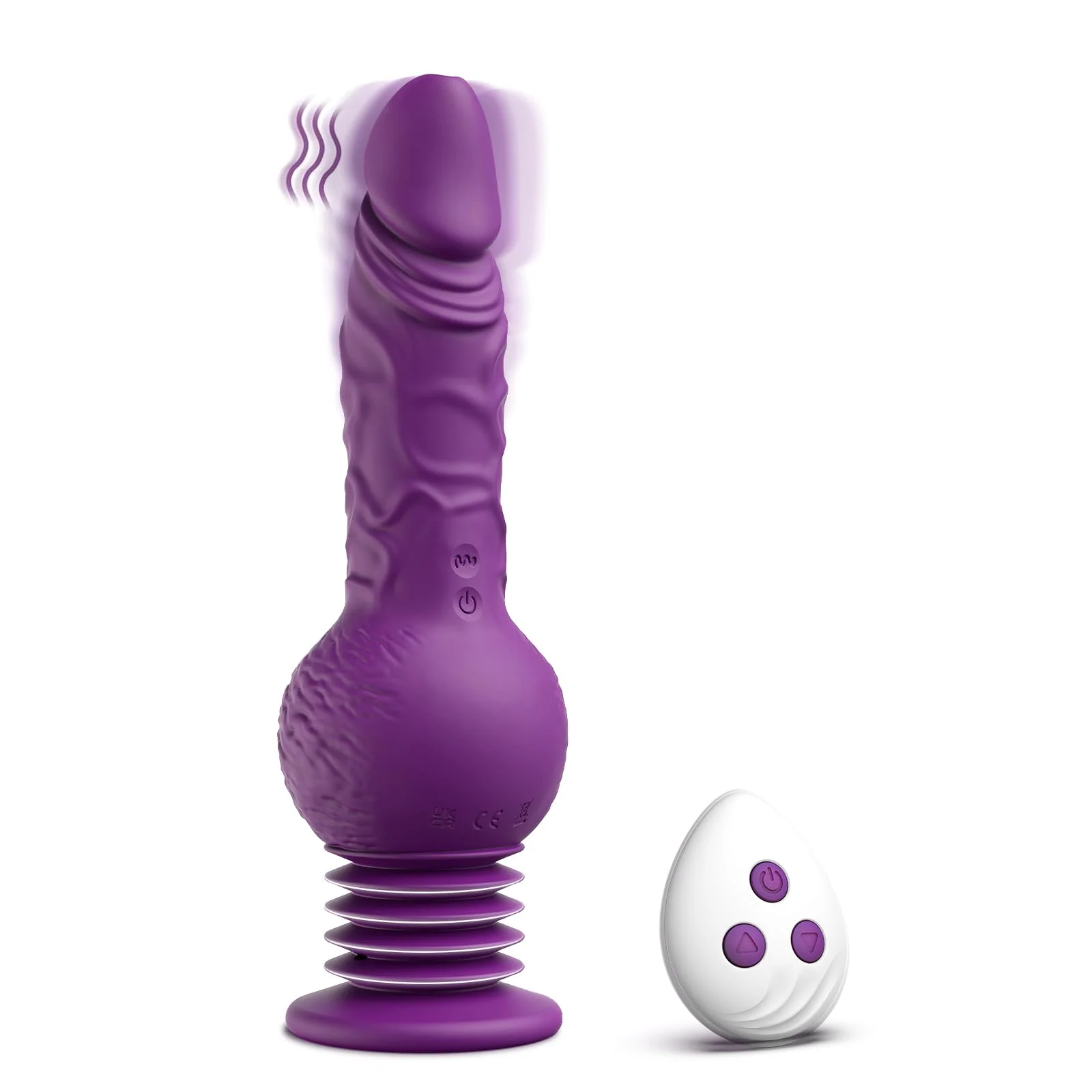 Drillme Thrusting Dildo Vibrator