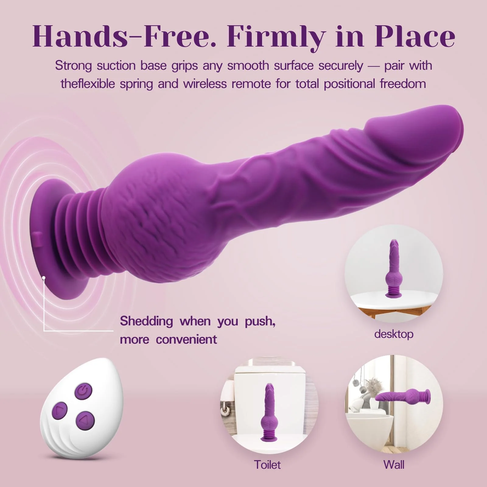 Drillme Thrusting Dildo Vibrator