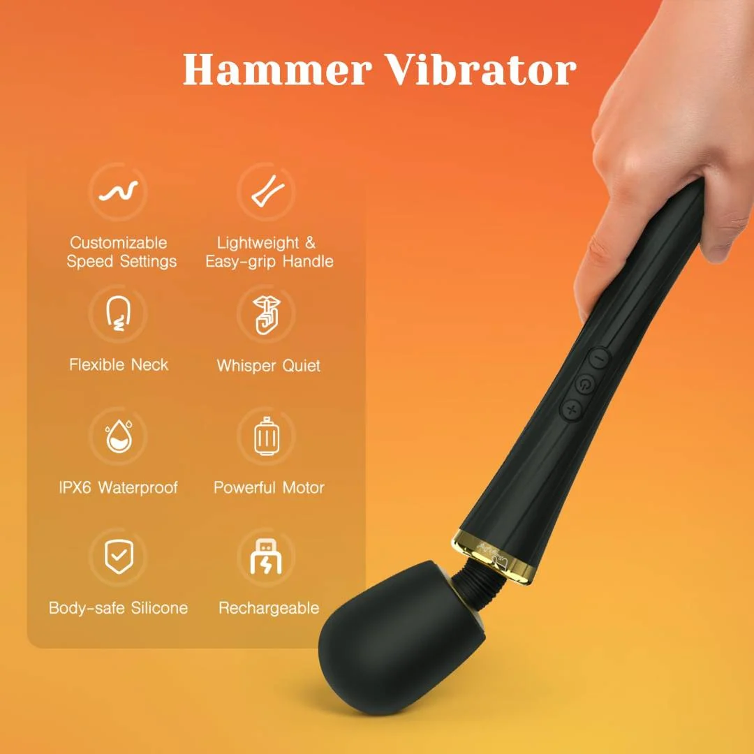 Magic Vibrating Wand Massager